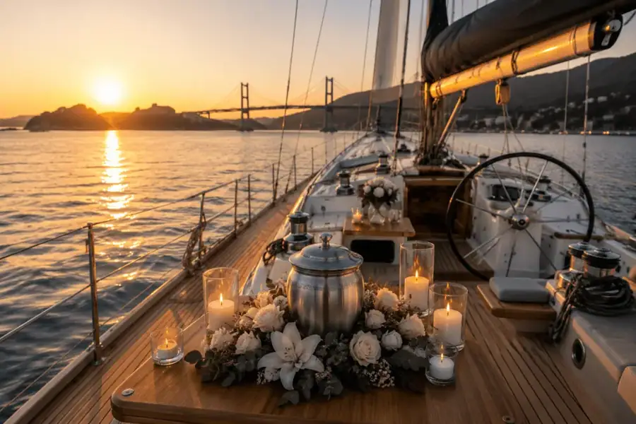 Cenizas al mar en vigo servicios complementarios