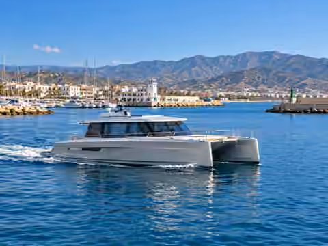 Illustrative image of a boat navigating near Motril