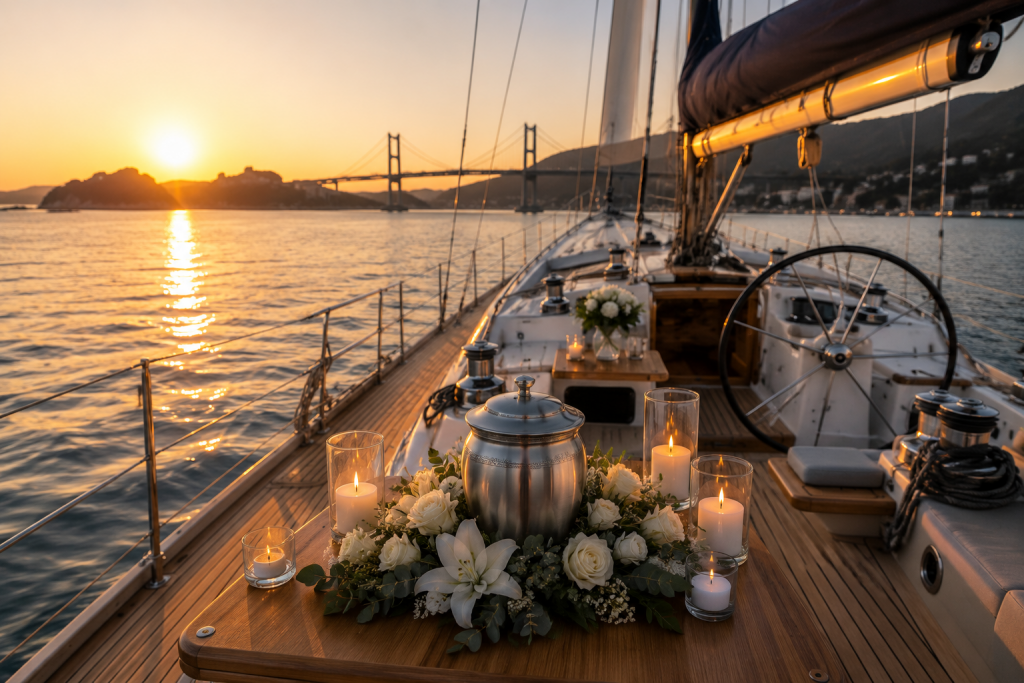 Cenizas al mar en vigo servicios complementarios